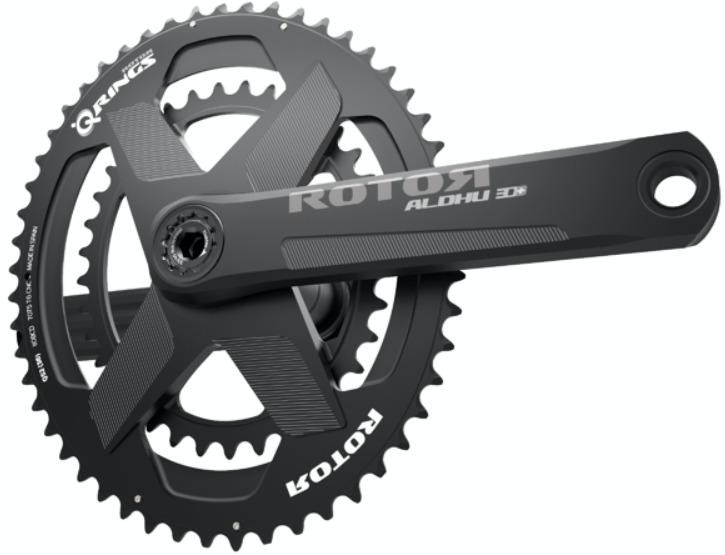 Звезда передняя Rotor Chainring Aldhu 3D+, Direct Mount, Din Round, 52/36T - 2