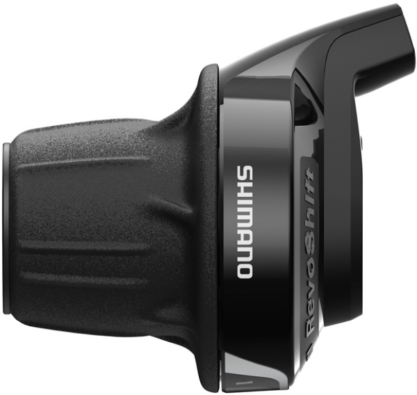 Шифтер Shimano Tourney SL-RV400-LN, левый, 3 скорости, 1800 мм., с индикатором, без упаковки. - 2