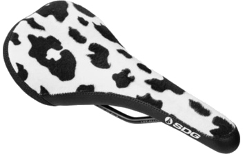 Седло SDG Bel-Air V3 Alloy Cow Print - 4