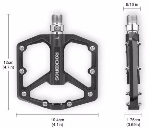 Педали Rockbros K203-BK - 5