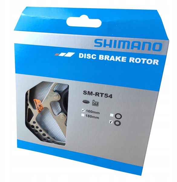 Тормозной диск Shimano SM-RT54, 160 мм., Center Lock - 2